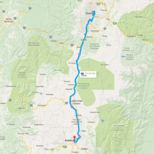 Como llegar de Quito a Ambato